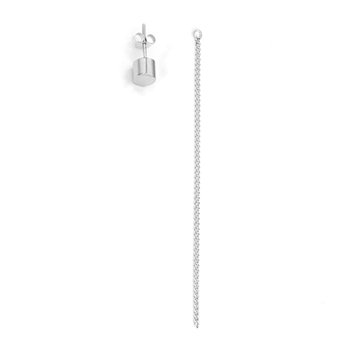 Single Bold Round Stud Big + Earpin Ornament - MVDT COLLECTION