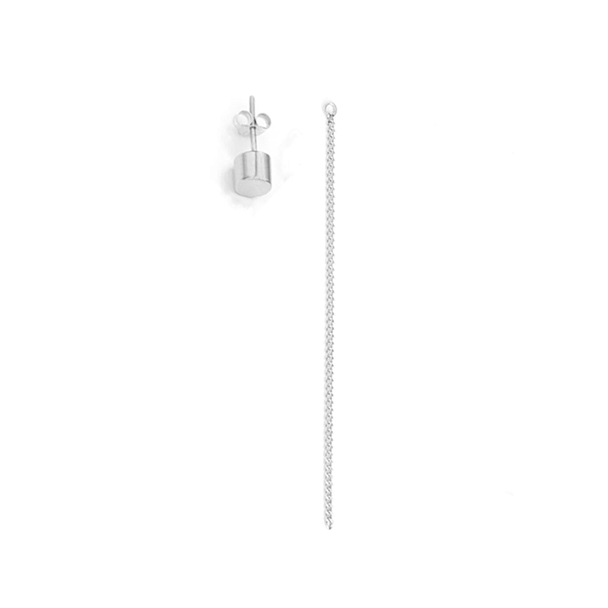 Single Bold Round Stud Big + Earpin Ornament - MVDT COLLECTION