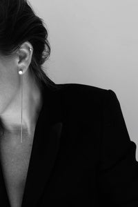 Single Bold Round Stud Big + Earpin Ornament - MVDT COLLECTION