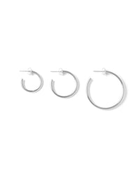 Classic Round Loops SILVER