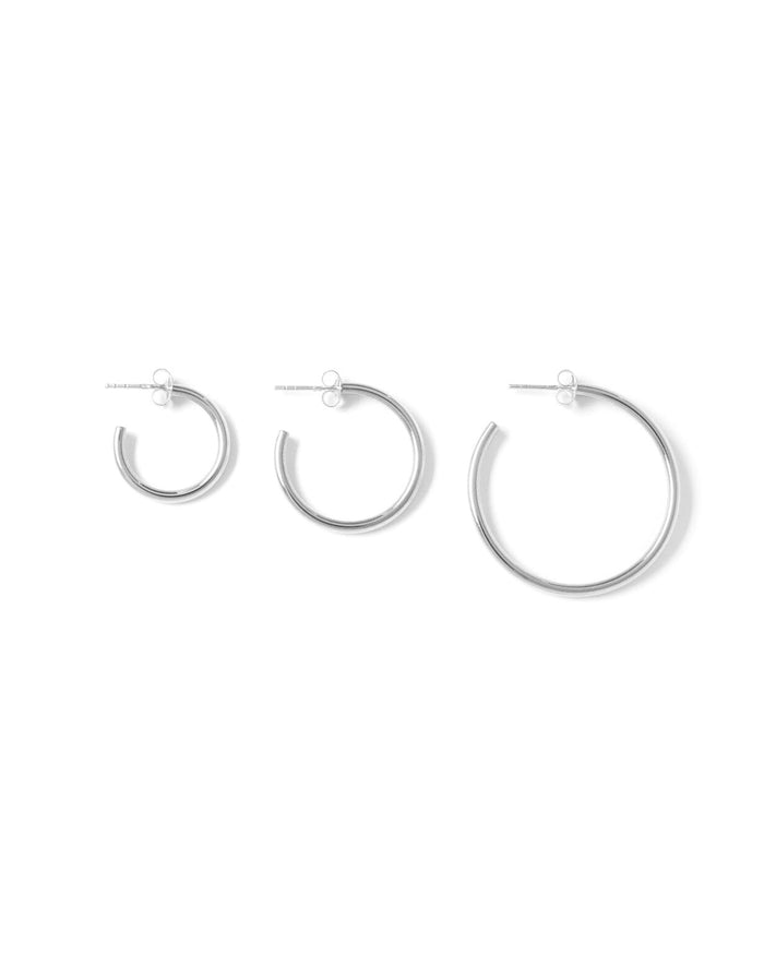 Classic Round Loops SILVER