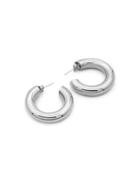 Moai Round Hoop Earring - NEW