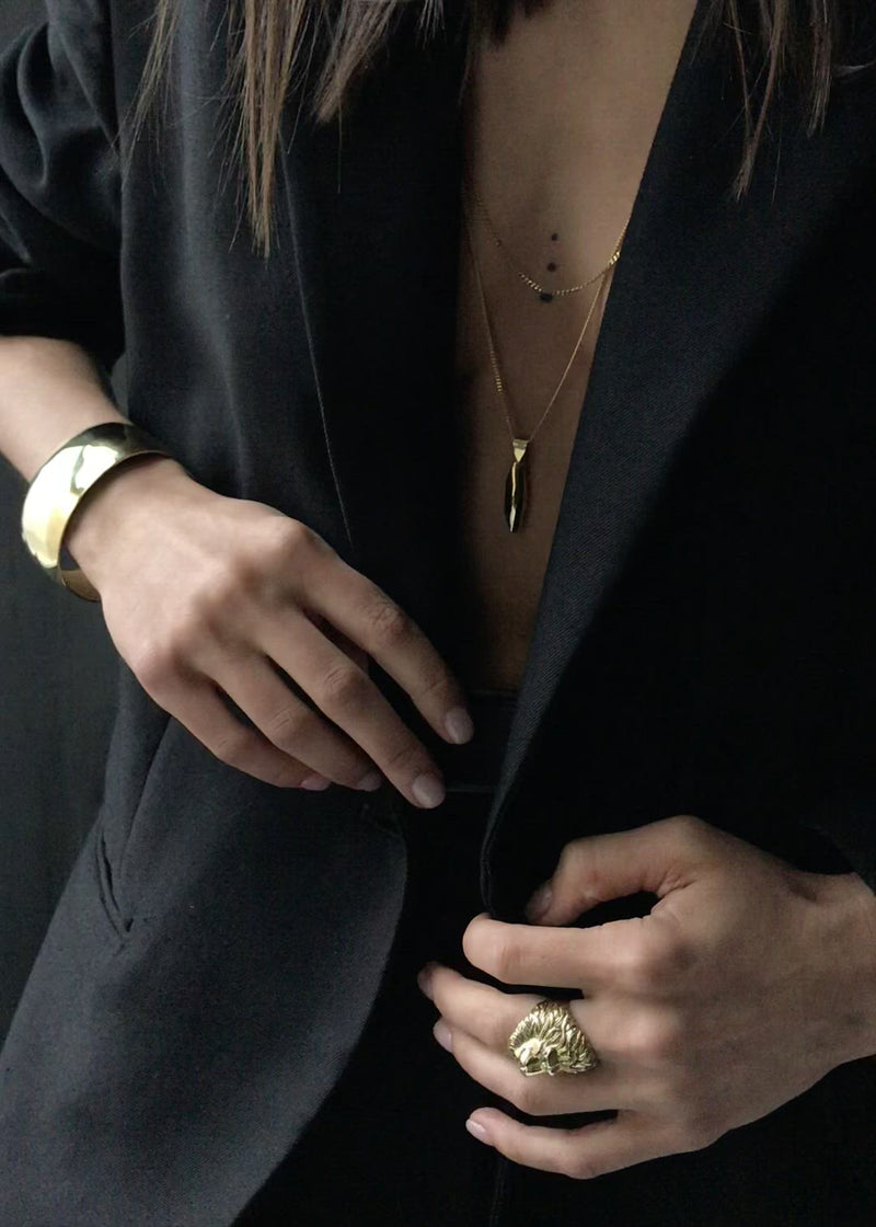 Video Heritage Necklace Gold - Gouden Ketting