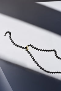 Pigalle Black Ball Necklace Grande