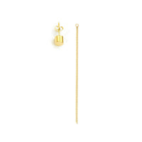 Single Bold Round Stud Big + Earpin Ornament - MVDT COLLECTION