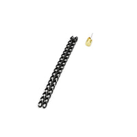 Belleville Black Chain Earring