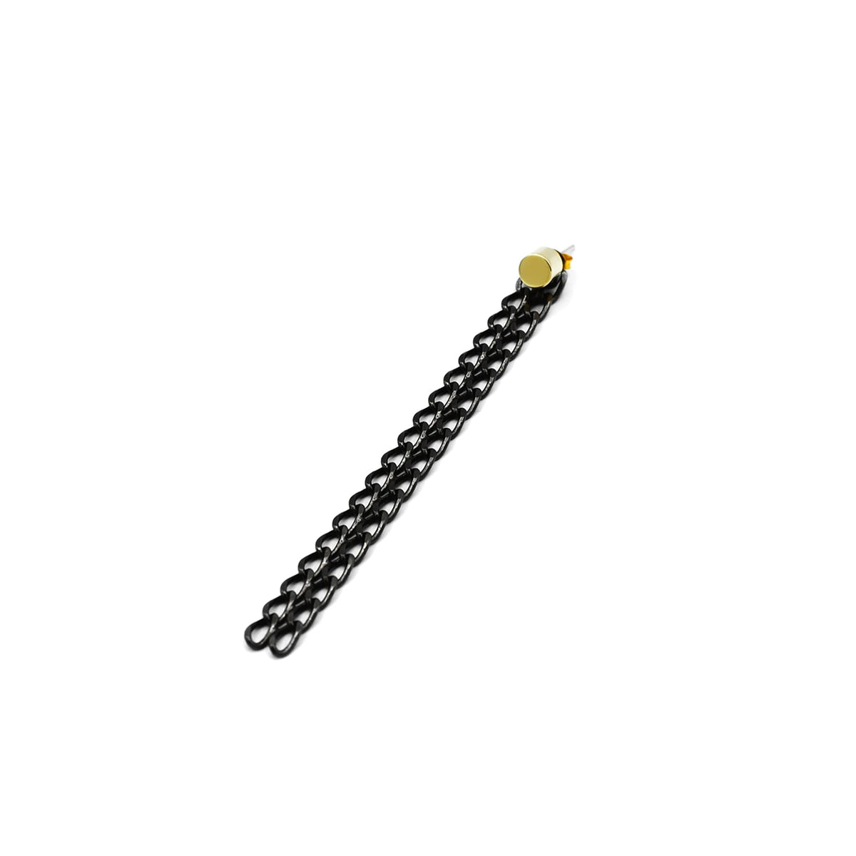 Belleville Black Chain Earring