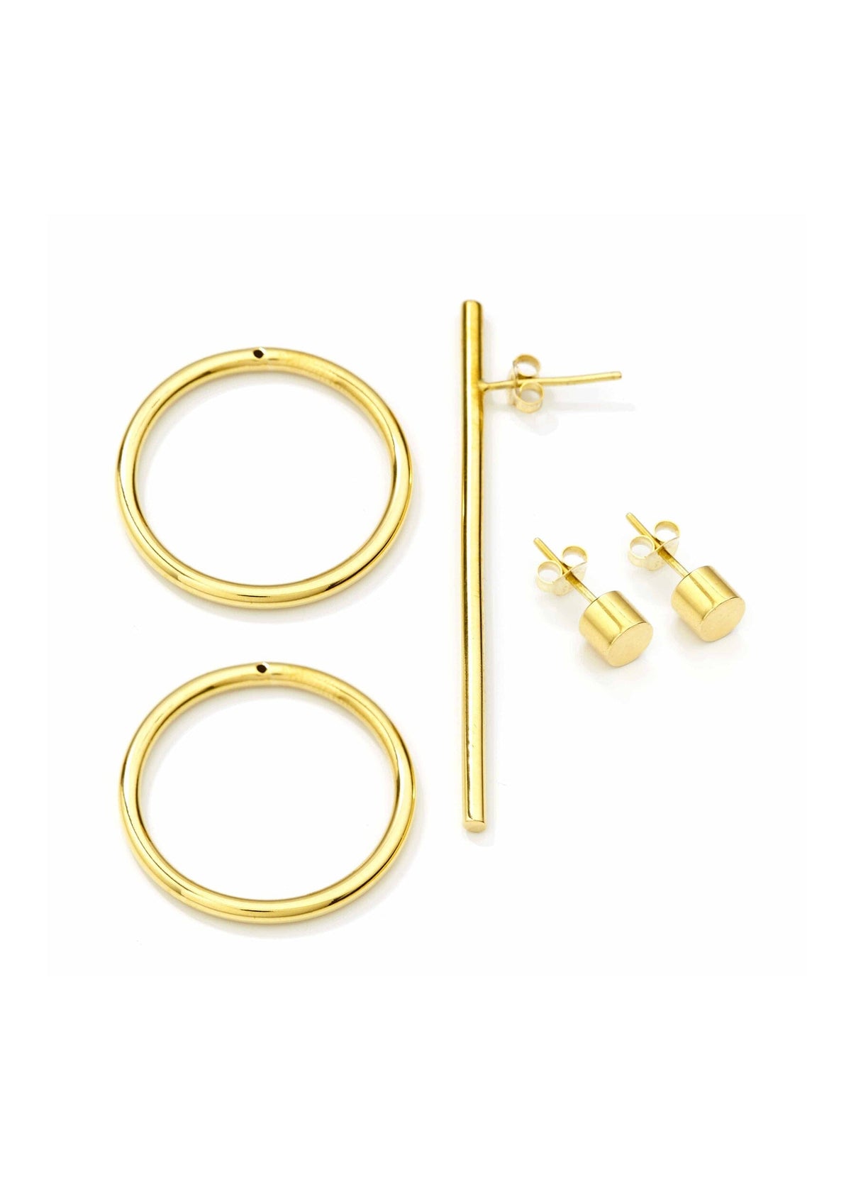 Bold Earring + Double Bold Earring