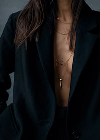 Close up - Heritage Necklace Gold - Gouden ketting