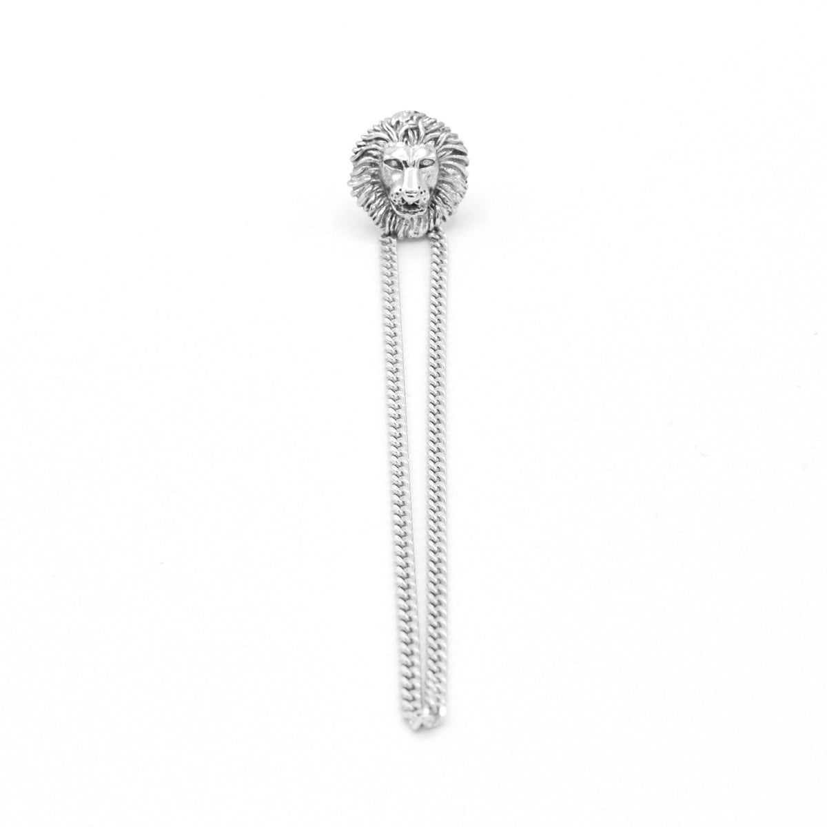 Lion Chain Earring