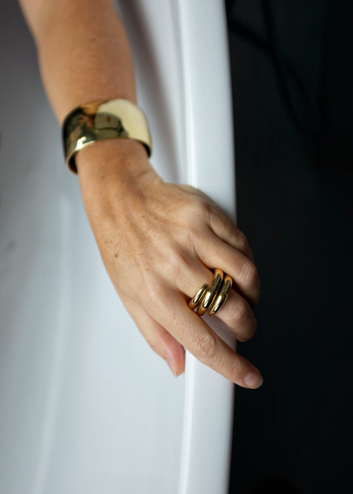 Origin Ring No.3 Bold Gold - Goud - Bath