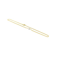 Pearl Ankle Bracelet Gold 14k or 18k - Parel Enkel bandje Goud - Product