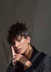 Pearl Black Marais Earring