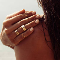 Brass jewelry handmade V ring, minimalist rings in a minimalist jewelry collection.  From knuckle ring to big size rings