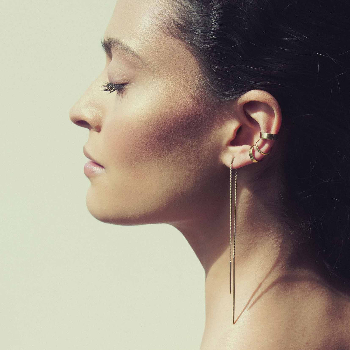 Sun Earring Long