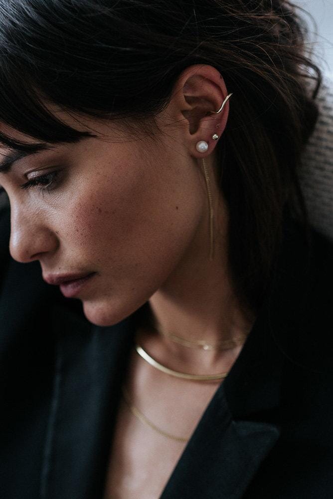 Ear Cuff GOLD - MVDT COLLECTION