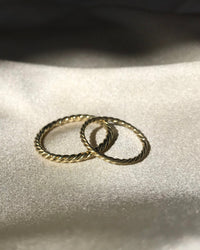 Twist Ring Big GOLD